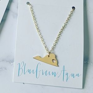 NEW Gold Virginia Boutique Necklace